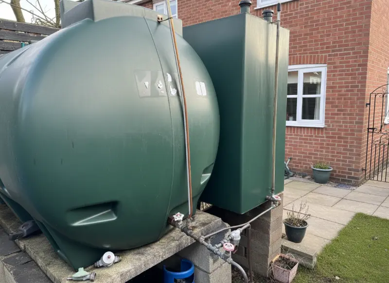 Oil tank removal in Devon