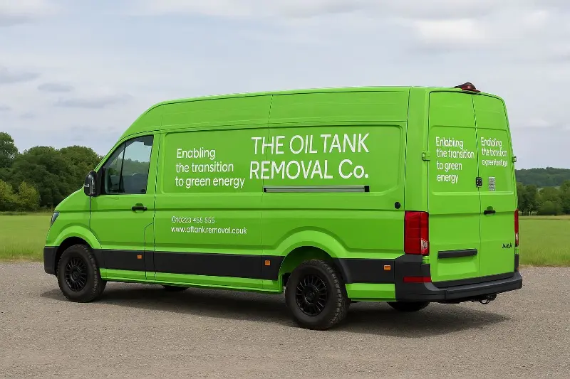 Our Van In Tank Removal Process